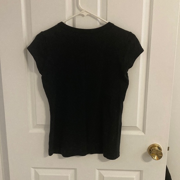 Self Esteem Black Cap Sleeve Top - Picture 4 of 4